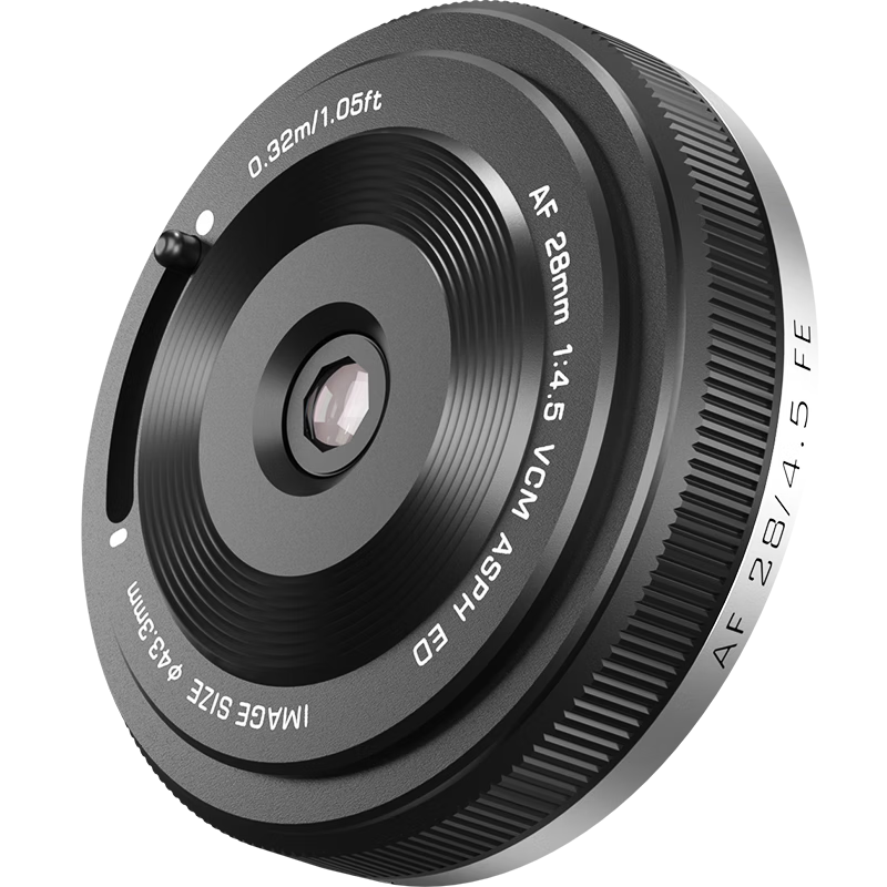 唯卓仕（VILTROX）AF 28mm F4.5 FE索尼口全画幅自动对焦轻巧挂机饼干头适用于A7M4 A7CII ZVE1 A7CR微单相机