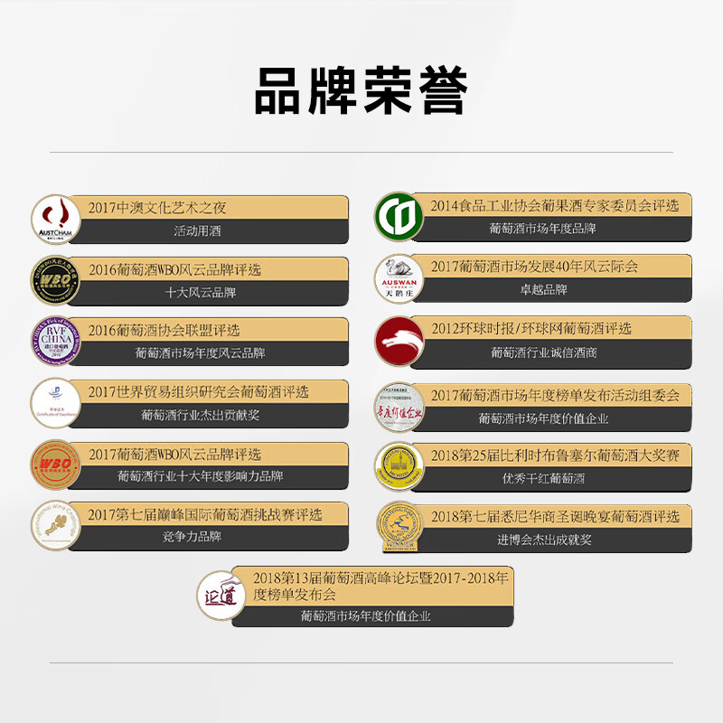 天鹅庄澳大利亚原瓶进口红酒干红葡萄酒外交家系列 高端礼盒年货送礼 外交家20赤霞珠 750ML2支礼盒