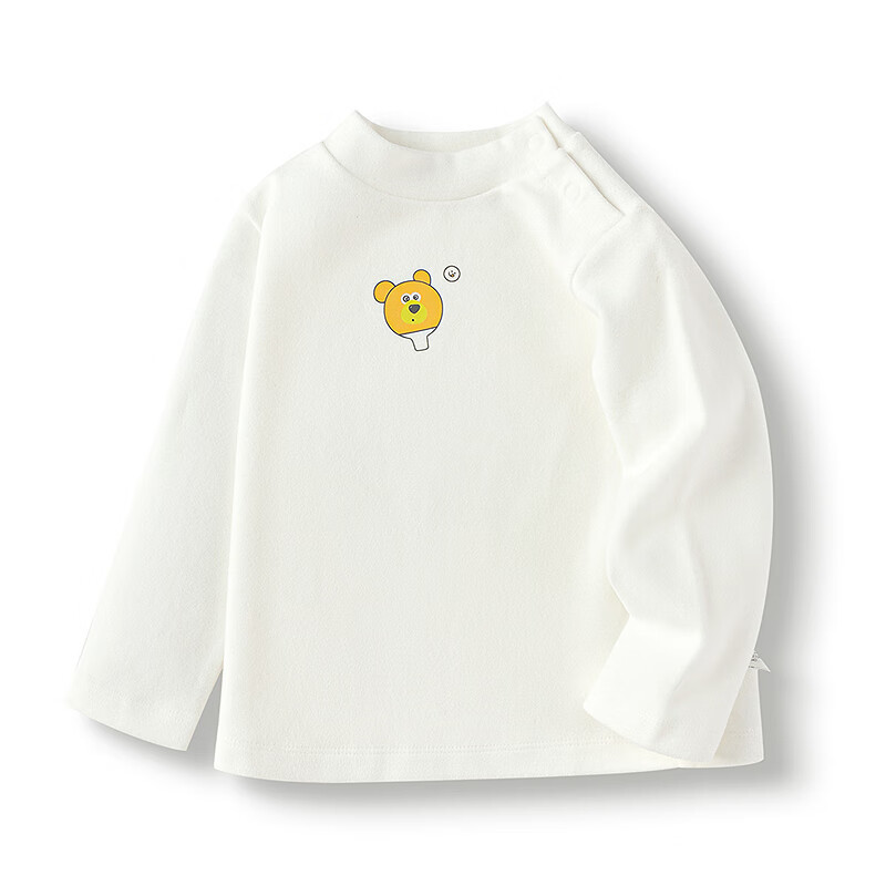 巴拉巴拉balaOne宝宝打底衫男童女童装2025冬季半高领t恤婴儿209425100201