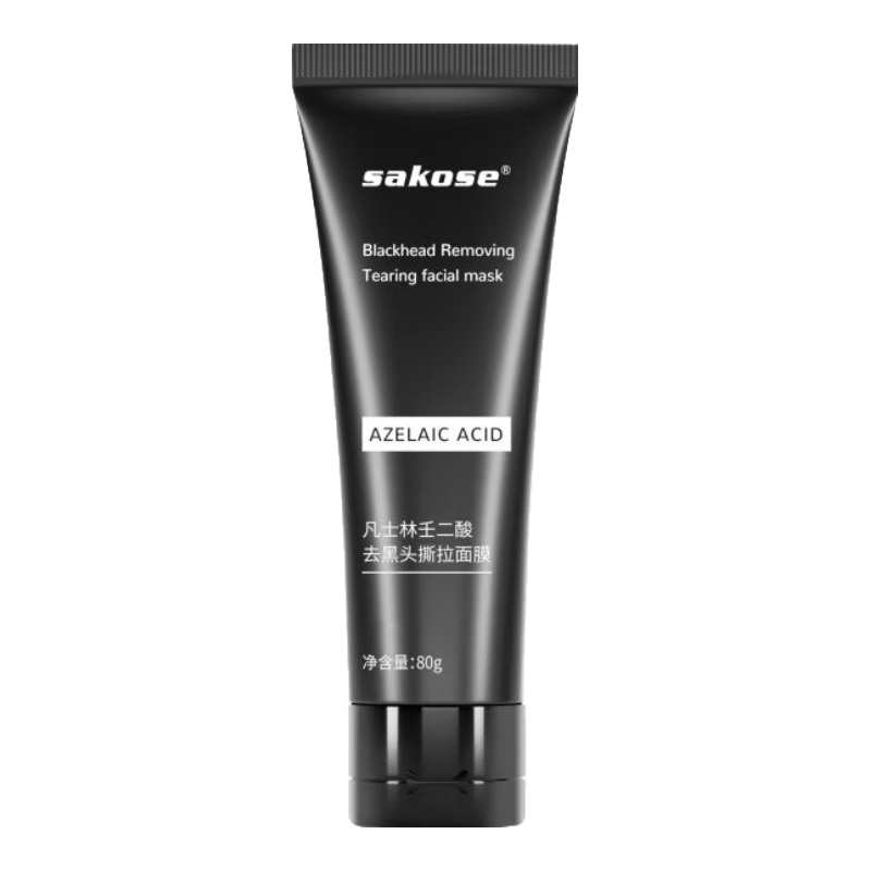 sakose凡士林壬二酸男士去黑头撕拉面膜80g 祛黑头神深层清洁器鼻膜贴