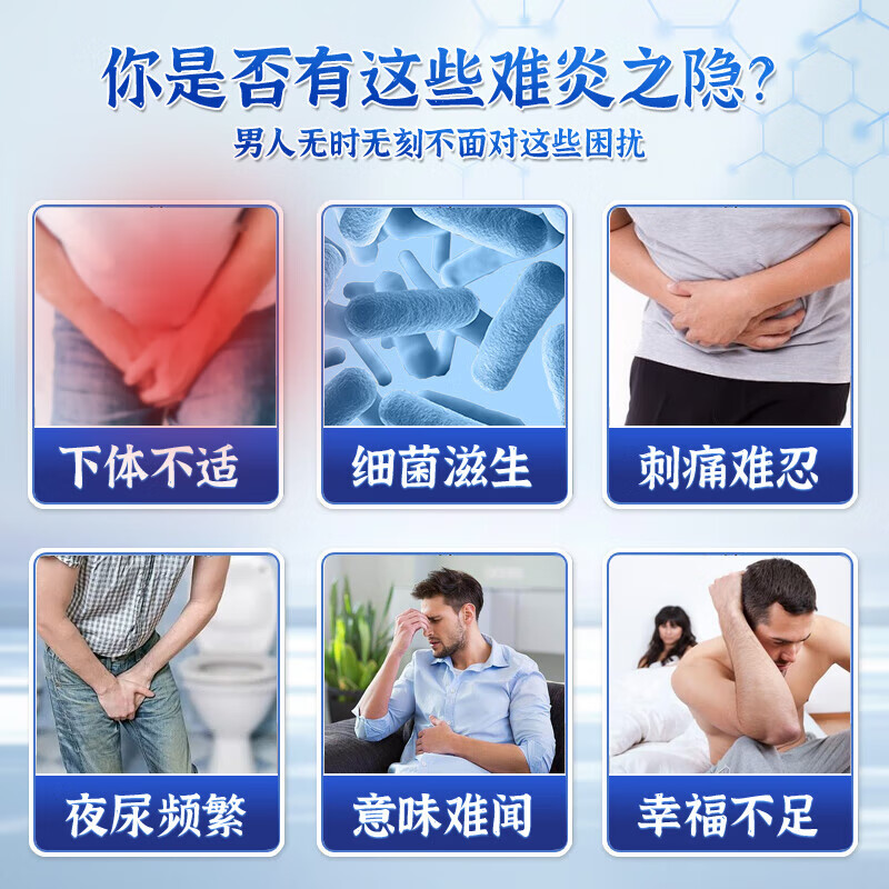 同仁堂龟头炎专用龟头炎私处真菌感染龟头炎喷剂膏药龟头真菌感染红肿 买2送1【红肿瘙痒糜烂】