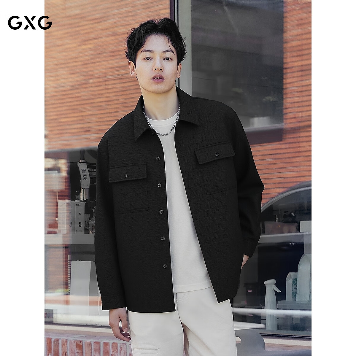 GXG��װ �Ứ��������ͨ�����г��³�����ʿ������ 2025�＾�� ��ɫ S 129.86Ԫ