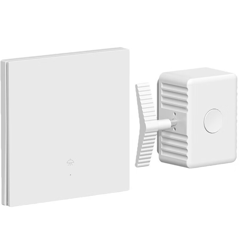 国际电工懒人关灯神器免布线遥控卧室控制开关灯智能开关宿舍好物无线开关 红外遥控款【白色】 开关