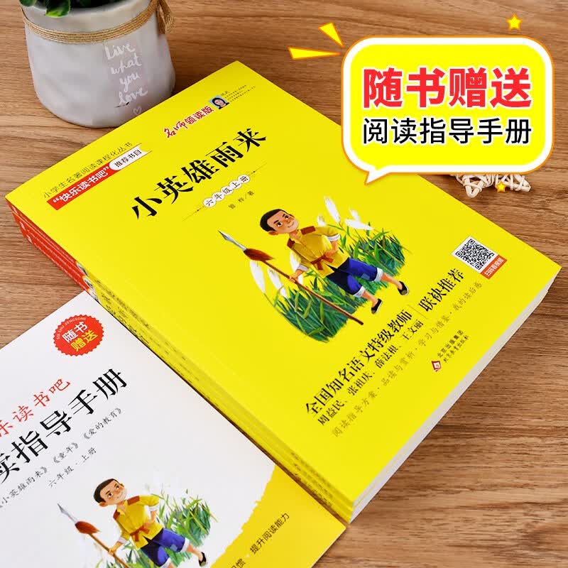 北教小雨快乐读书吧 1-6年级上下册 （年级自选）和大人一起读+小鲤鱼跳龙门+孤独的小螃蟹+一只想飞的猫+歪脑袋木头桩+小狗的小房子+安徒生童话+格林童话+稻草人+中国神话故事+希腊神话故事 快乐读书