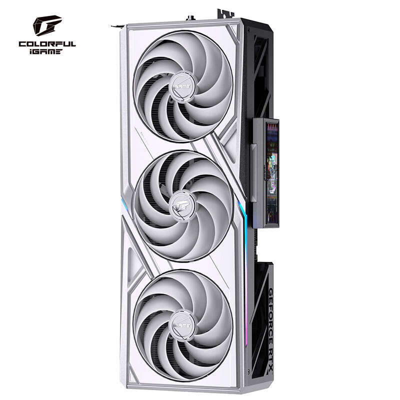 七彩虹iGame RTX5090D火神/水神/AD 32G游戏ai高端电竞渲染设计rtx4090台式电脑独立显卡 RTX5090 D v2 白火神 OC 24G