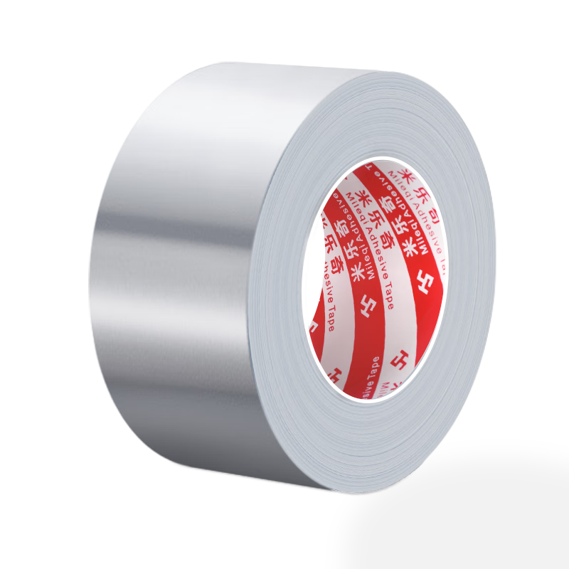 米乐奇厨房美缝铝箔胶带加厚防台风米字窗户隔热耐高温油烟机排烟管道密封胶10CM宽*20米长*0.06厚1卷装