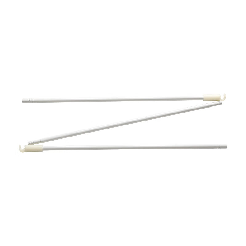 美朵嘉（MEDOGA）方頂蚊帳專用鐵藝掛桿風(fēng)扇配件 白色0.9m