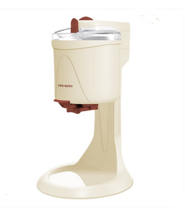 班尼兔班尼兔兒童冰淇淋機全自動(dòng)家用迷你冰淇淋機DIY 咖啡色