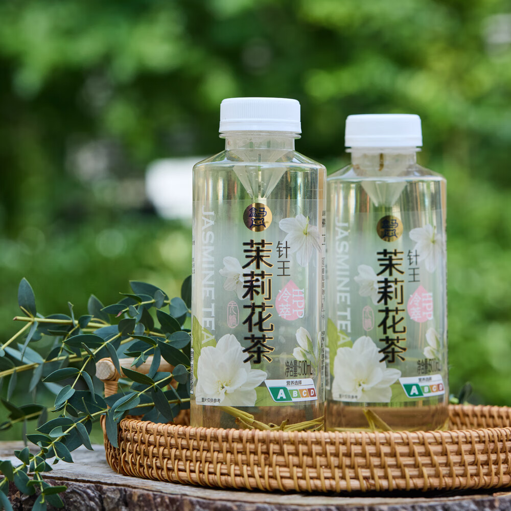 盒马HPP冷萃针王茉莉花茶清香金骏眉红茶白芽奇兰乌龙茶饮明前龙井茶 HPP冷萃针王茉莉花茶500ml*12瓶