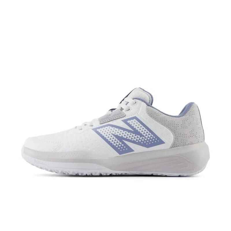 NEW BALANCE女款專(zhuān)業(yè)網(wǎng)羽鞋V白藍撞色緩震透氣舒適減震運動(dòng)鞋 White × Sax Blue 37.5