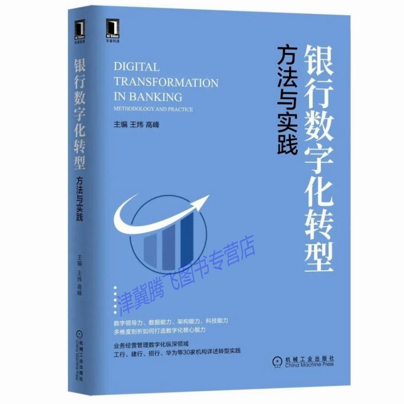 银行数字化转型：方法与实践 王炜 高峰 机械工业出版社