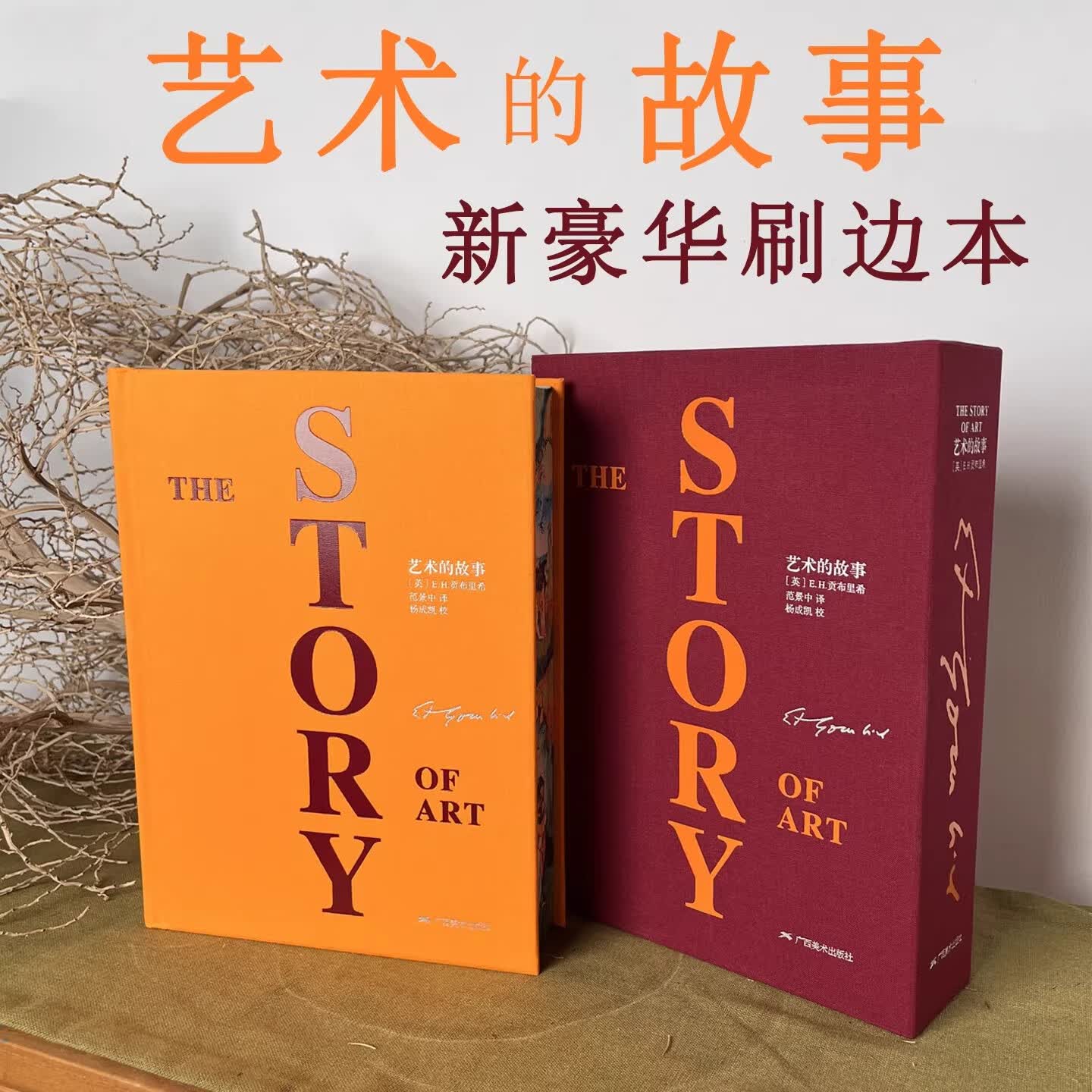艺术的故事贡布里希著 堪比玛丽莲艺术史西方美术史外国美术简史艺术概论外国美术史艺术理论哲学中外美术史 艺术理论 艺术的故事豪华刷边版