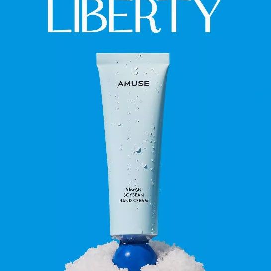 AMUSE韩国护i手i霜滋润保湿小绿色护手霜大豆提取香氛补水护i手i霜 蓝色Pleasure （麝香）50ml 50mL