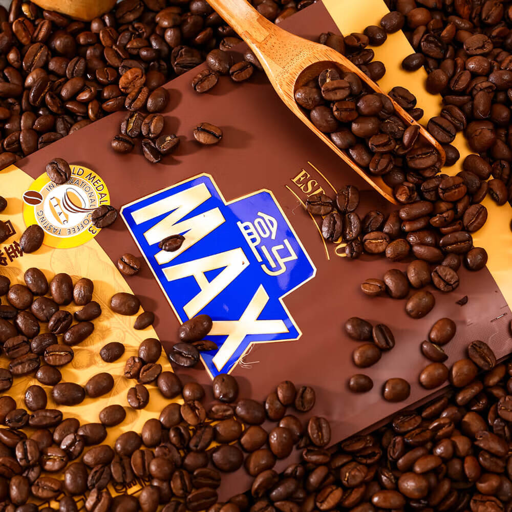 盒马MAX醇享意式咖啡豆1kg中深烘焙100%阿拉比卡醇香烘焙咖啡豆 中深烘焙 1kg不磨粉