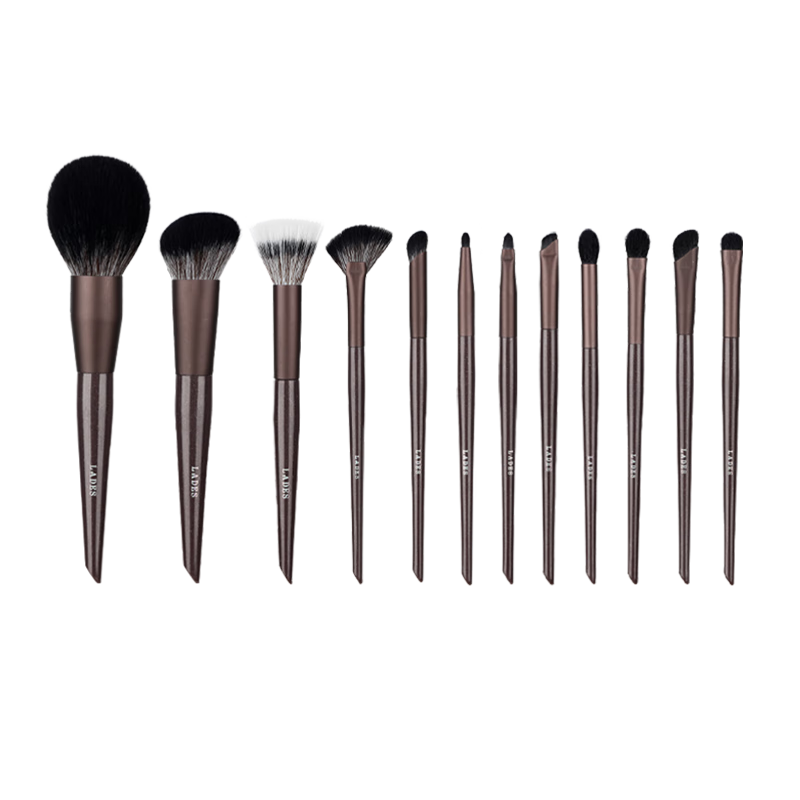 ���ڲ���������˿��LADES��12֧������ױˢ��װ����ˢɢ��ˢ��Ӱˢ����ˢ����ë��ױ���� 73.3Ԫ