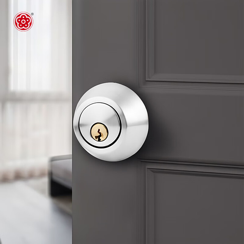 梅花（BLOSSOM）呆锁隐形门暗锁木门锁闭门锁平头锁房门锁MHD101