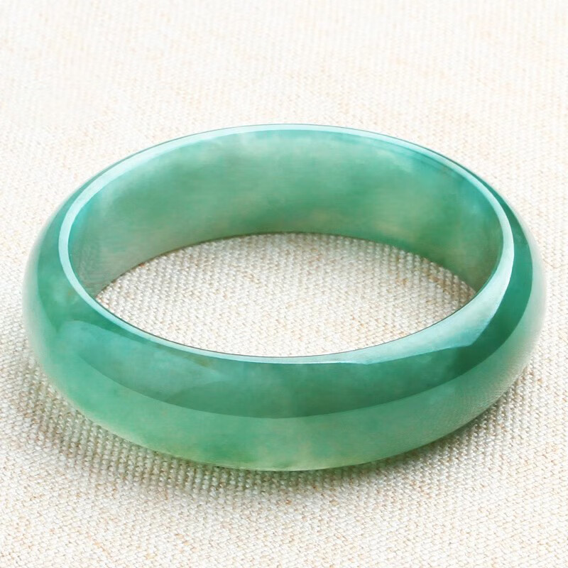 五花八門(mén)緬甸翡翠手鐲女玉鐲子真玉貴妃鐲冰糯種玉鐲a貨 一物一證_支持復檢