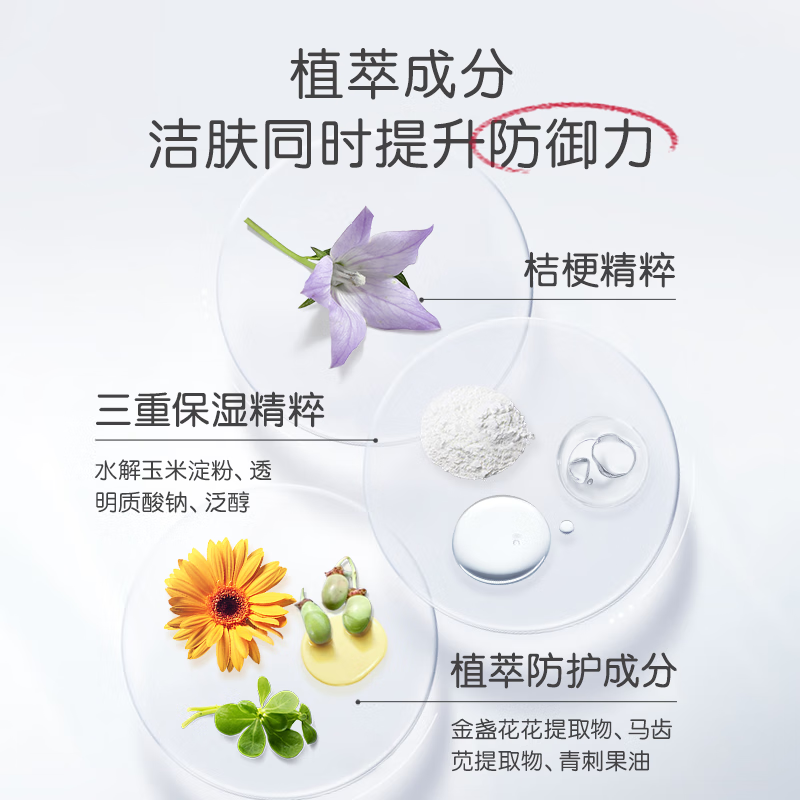 薇诺娜宝贝云柔洁面泡50ml+倍护身体乳50ml儿童洁面温和不刺激旅行体验装
