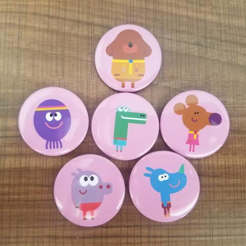 妙普乐阿奇幼幼园徽章嗨道奇玩具小朋友儿童胸针季全集马口铁徽章2 6