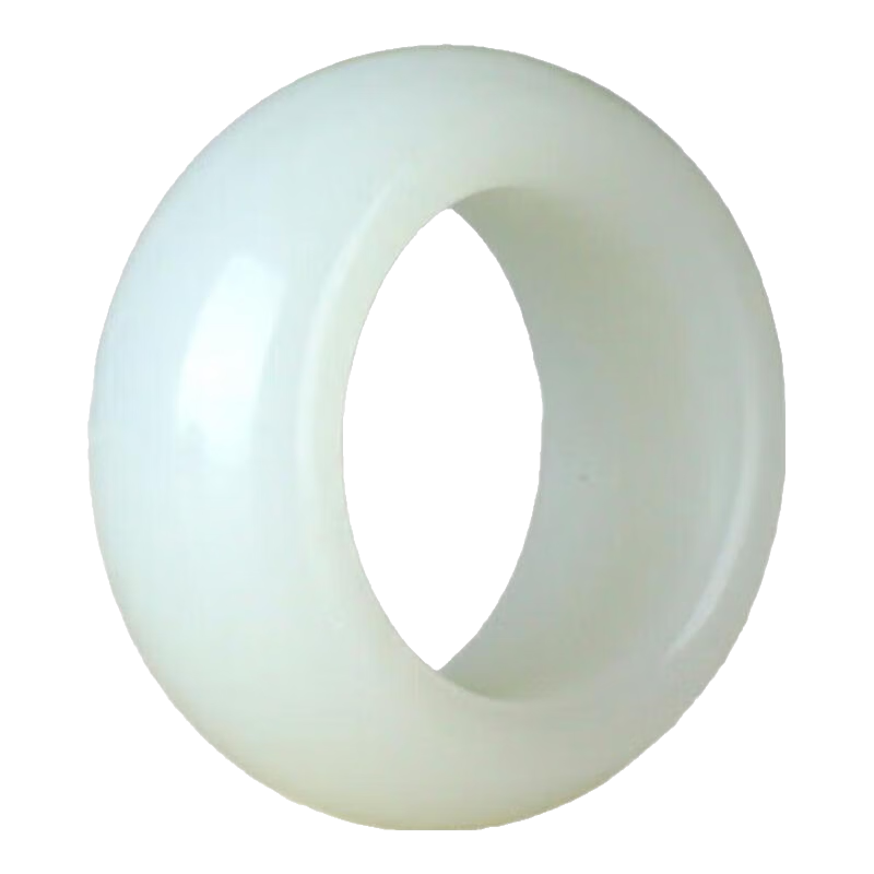 珪寶和田玉扳指男款玉石指環(huán)羊脂玉大戒指男士玉器手飾內徑約21mm禮物 附證書(shū) 孤品