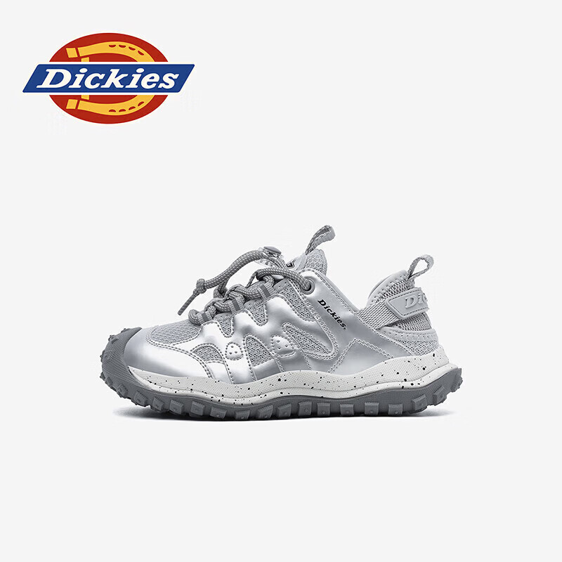 Dickies童鞋儿童跑步鞋2025春秋新款时尚休闲防滑软底男女童学生运动鞋