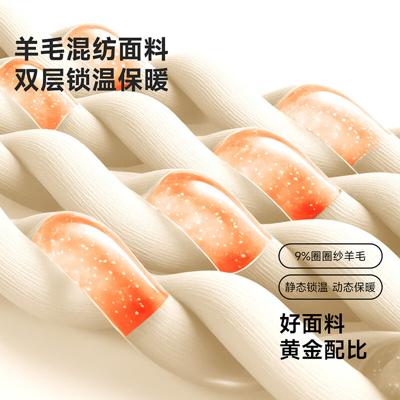 VVC【成毅同款】围巾冬季围脖男女通用防风保暖护耳帽子 暖卡其 均码