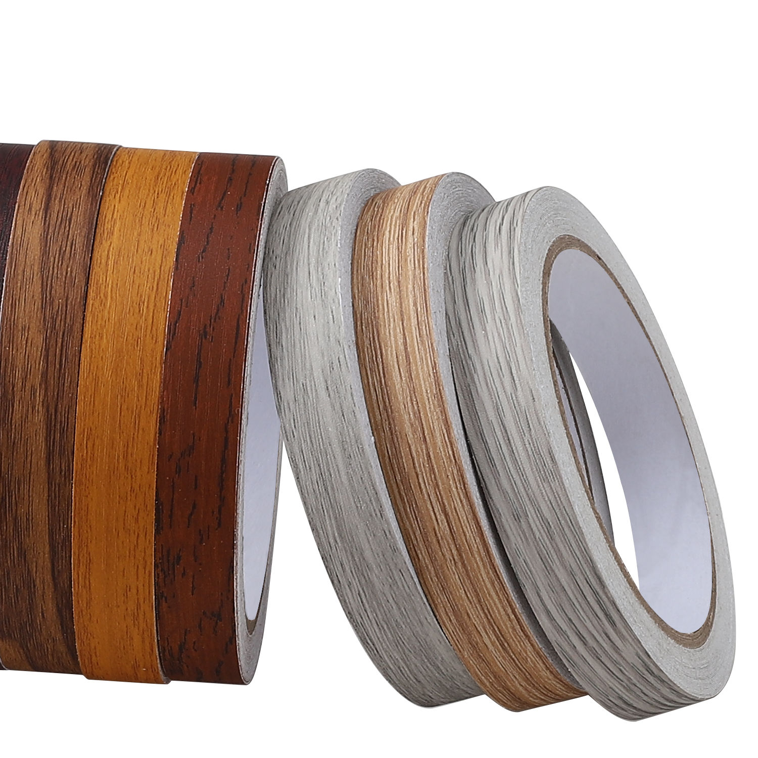 樂(lè )爾曼木紋貼紙包邊貼自粘美邊條美縫柜子裝飾封邊條修補門(mén)框窗框包邊條 超啞新梨木 10m*3cm