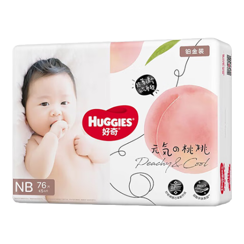 Huggies/���� С�ҿ� NB�� ֽ��� 76Ƭ 48.9Ԫ/������97.8Ԫ��