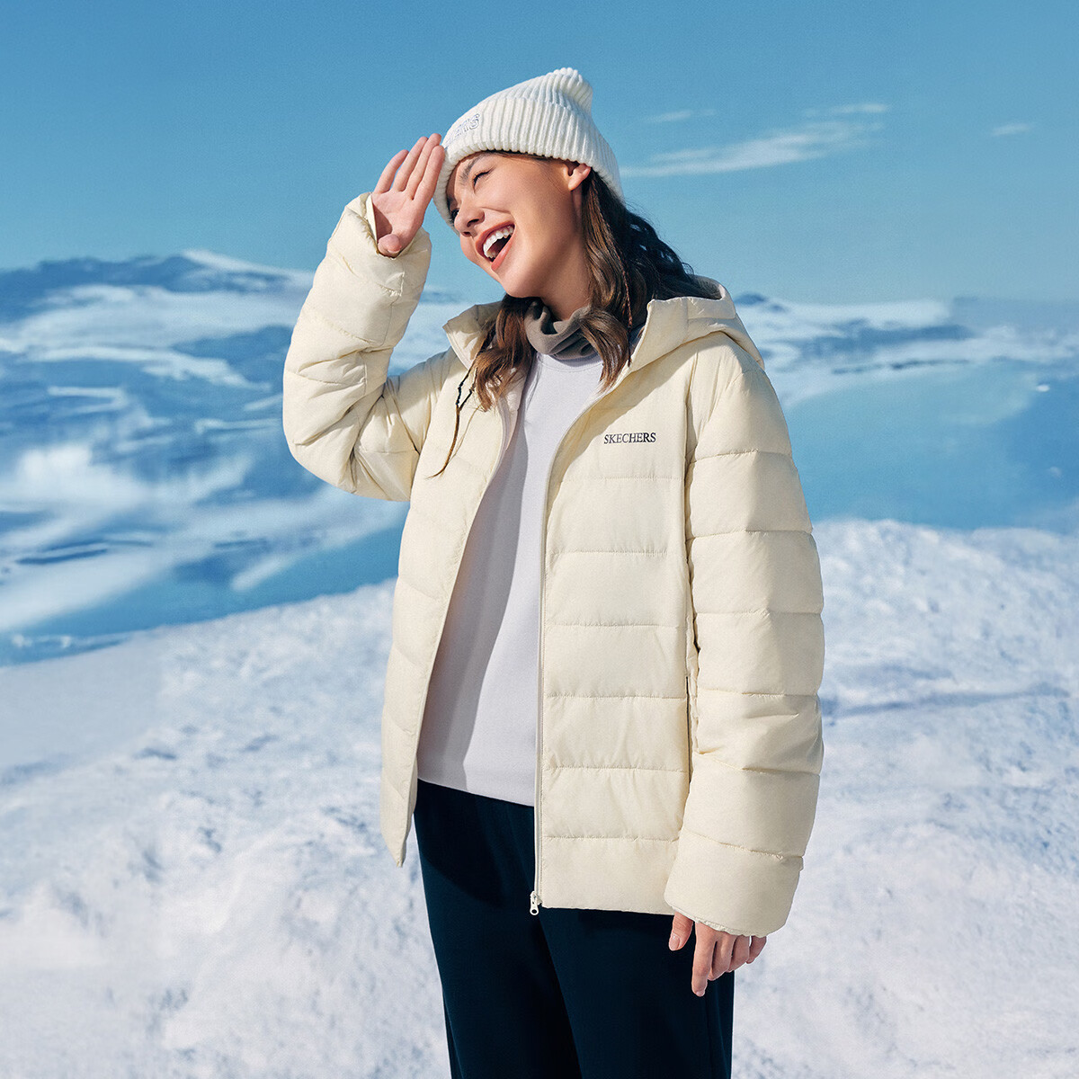 ˹������������2025�ﶬ��Ůͬ���޷���֯������ñ�����ճ��ٴ� ������ɫ/001J L 199Ԫ