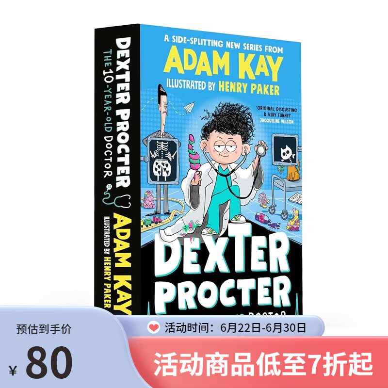 Adam Kay 4册合售 凯的儿科医生/凯的神奇发现/凯的神奇医学/凯的解剖学 英文原版 Kay's Incredible Inventions 10岁儿科医生德克斯特 幽默科普百科 斯威夫特一家 