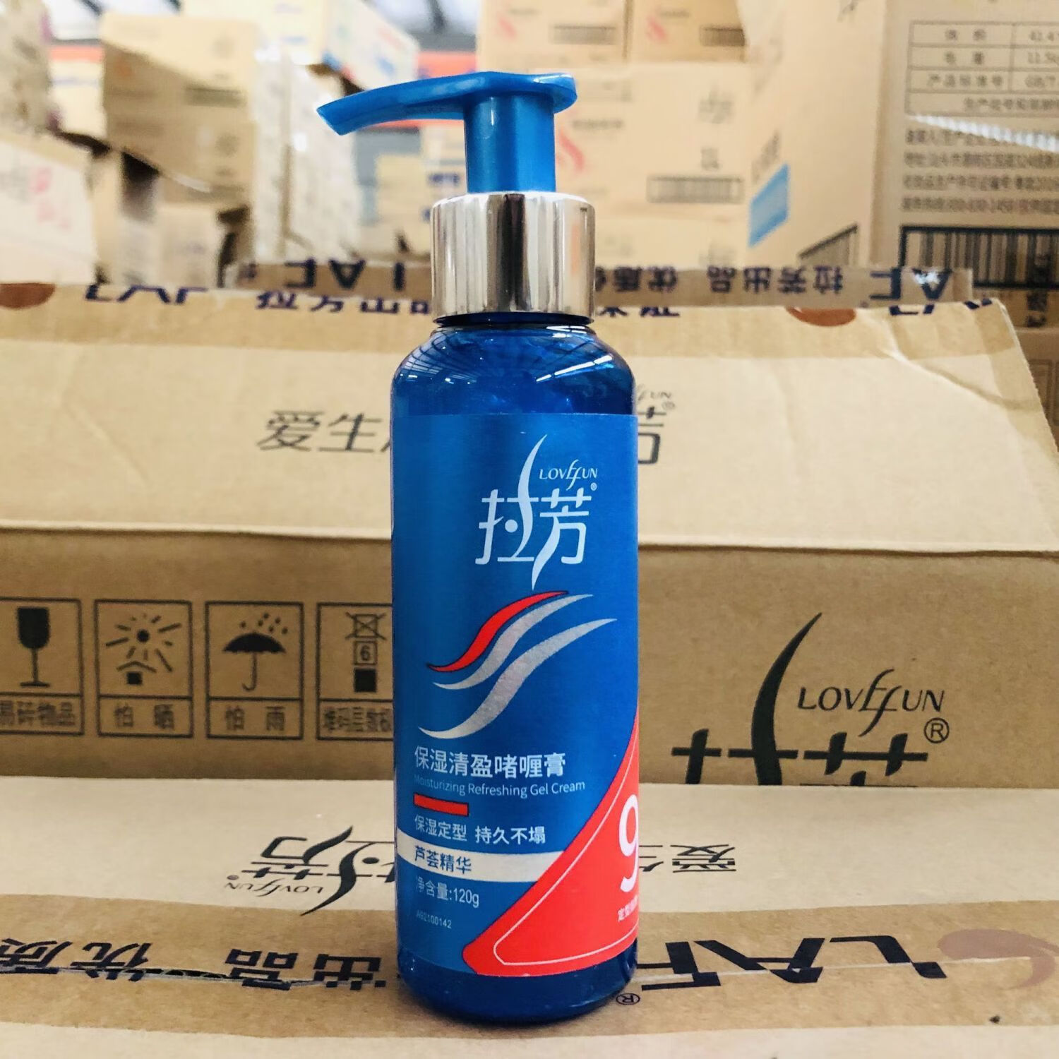 亮泽弹性保湿定型膏清爽男女头发不起白120ml 拉芳保湿清盈啫喱膏120g