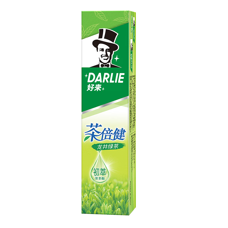 DARLIE好来(原黑人)茶倍健龙井绿茶牙膏140g 茶多酚（新旧包装随机发）