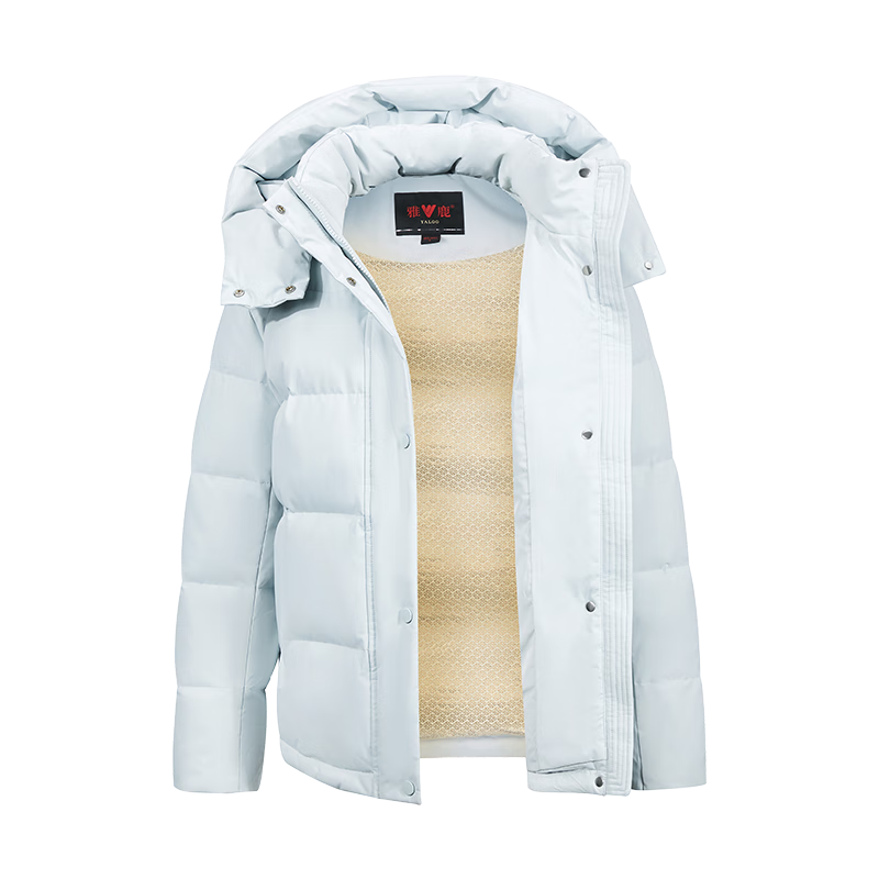 雅鹿短款羽绒服女2025秋冬新款可拆卸帽石墨烯满背蓄热保暖时尚外套