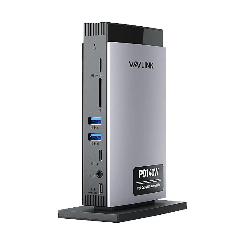 ���Wavlink��WL-UMD28��չ��������ʽ��չ�� Type-Cת�����׵���չdpת4K120Hz��������Mac�ʼǱ����Դ�PD474Ԫ