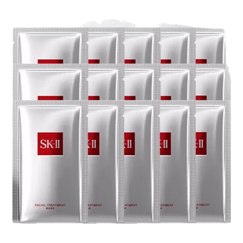 SK-II前男友面膜神仙水精華面膜嫩膚提亮保濕 生日禮物送女友 15片-贈禮盒