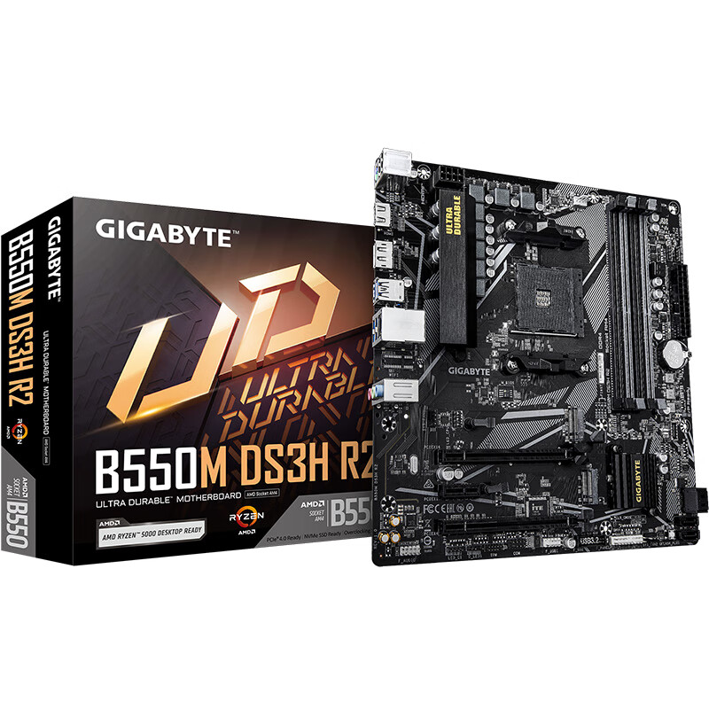 技嘉 超耐久B550M DS3H R2 DDR4 图 5