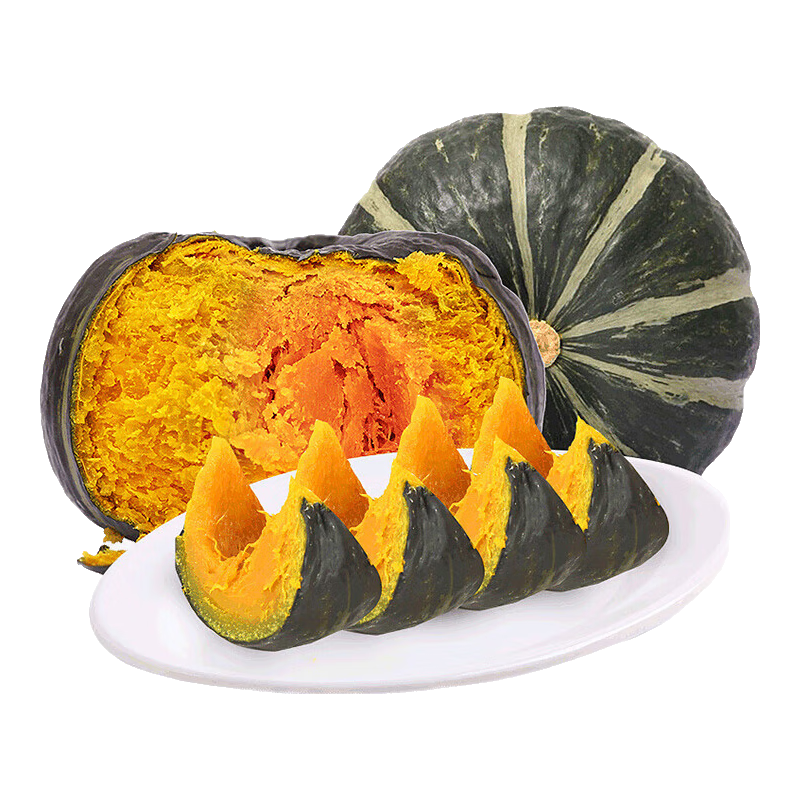 京鲜生 山东贝贝南瓜 净重3斤 单果300g+粉糯蔬菜辅食源头直发