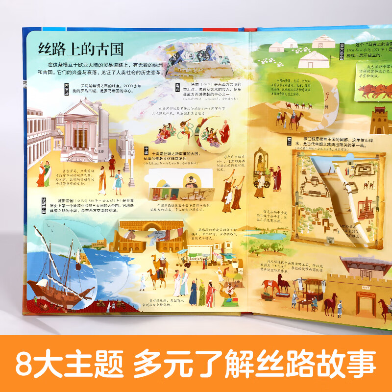 乐乐趣 傲游猫 绘本分级阅读翻翻书选对大学从认识名校开始 全套2册体育运动图解漫画版校园霸凌我不怕 社交情商逆商绘本小学生6-12岁对抗学习压力有办法 揭秘丝绸之路