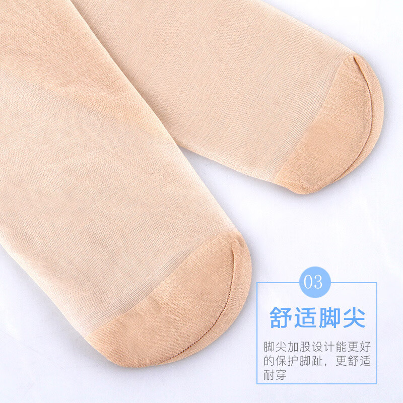 【精选直发】丝袜春夏包芯丝薄款糖果色连裤袜子女厂家 肤色 1条 均码