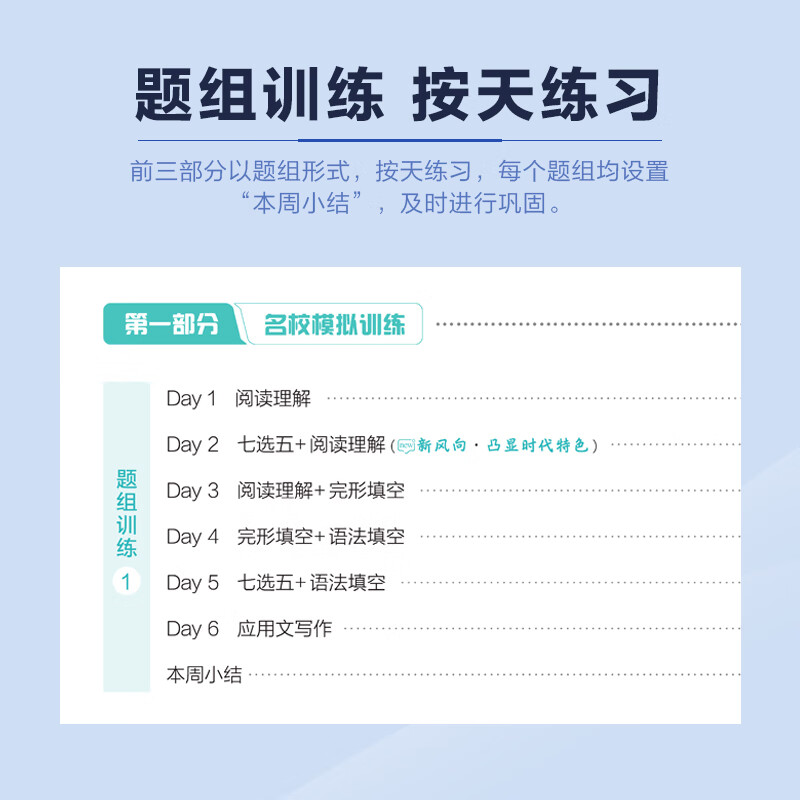 spark2026星火英语高中巅峰训练五合一必刷题高考必刷题高中英语教辅资料2026新高考英语真题英语阅读理解专项训练完形填空七选五听力写作高一高二高三英语复习资料高中教辅 【高考】5合1必刷题(阅读