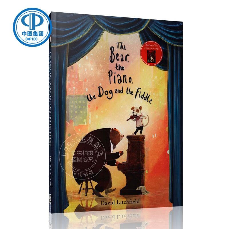 现货 英文原版 the bear the piano the dog and the fiddle 大熊和