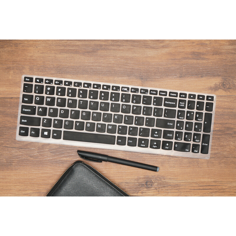 联想ideapad 110-15isk/ikb键盘保护膜v310-15isk笔记本贴膜电脑垫 半