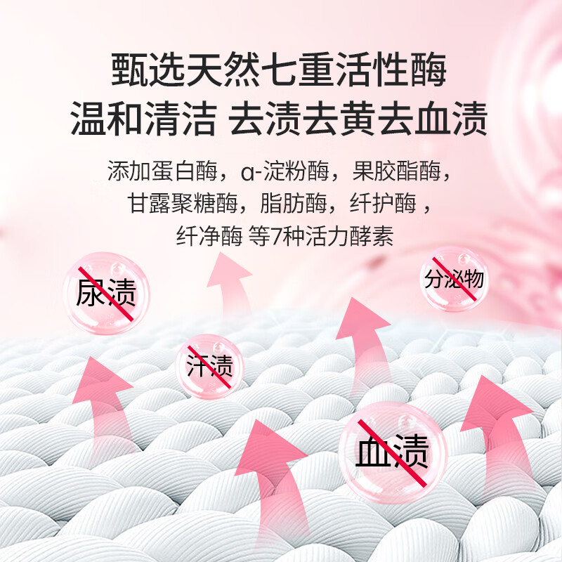 洁尔阴石榴内衣内裤洗衣液女士洗内裤专用去黄去血渍清洗液内衣裤洗液 【嫣红石榴】内衣洗液500ml