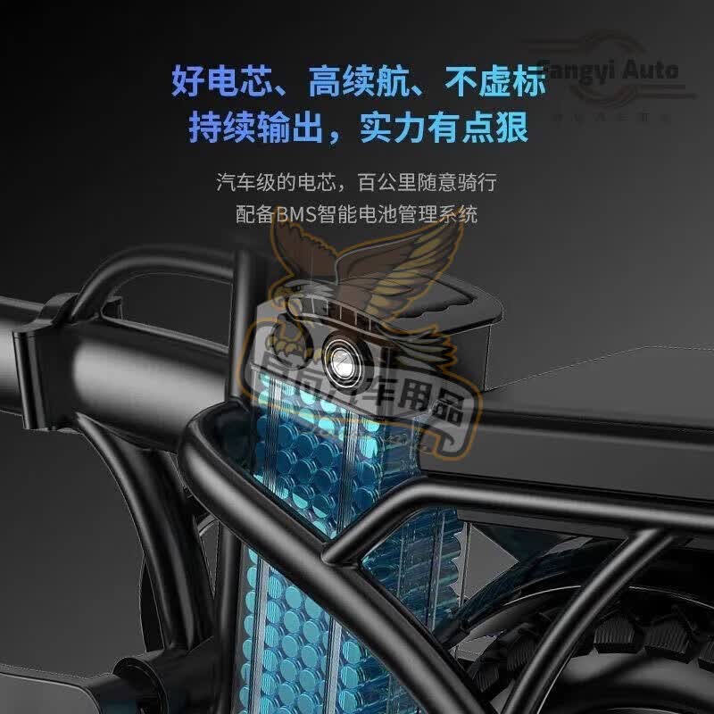 行将【免试安装】折叠车48V锂电池大容量代驾车新日五羊凤凰通用锂电 四十八伏20安【s级电芯】 高370宽135厚89_送充电器