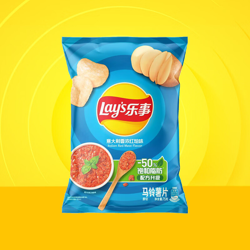 £Lay's ƬʳʳƷԭζ75װƬʳֿζ Ũζ 4.36Ԫ