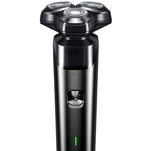 月鹰(MOONHAWK)电动剃须刀浮动三刀头旋转刮胡刀男士礼物(次日达) 黑色 旋转三刀头