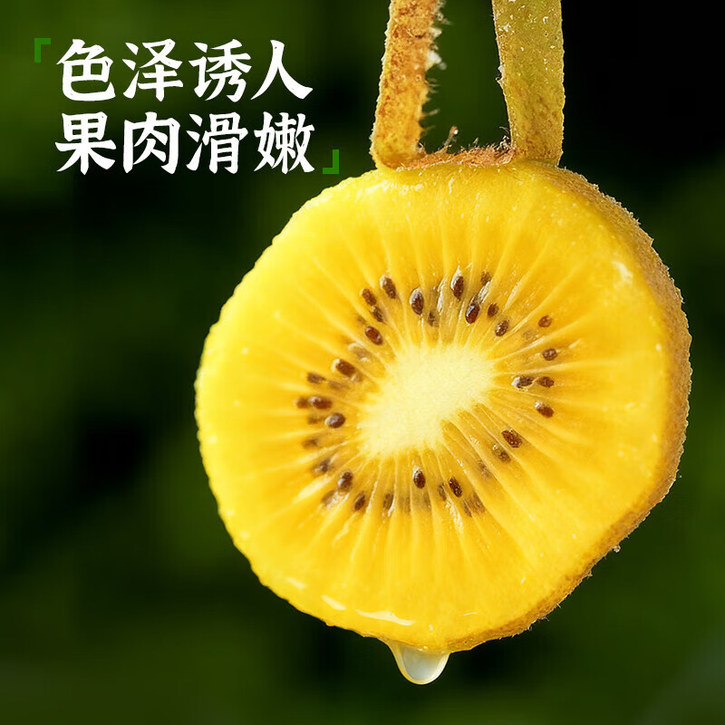 田良季黄心猕猴桃【多地次日达】南阳新鲜金果奇异果孕妇应季水果送礼盒 【彩箱】24颗标准果(单果约50-70g) 【万里挑一】臻选15年老树果