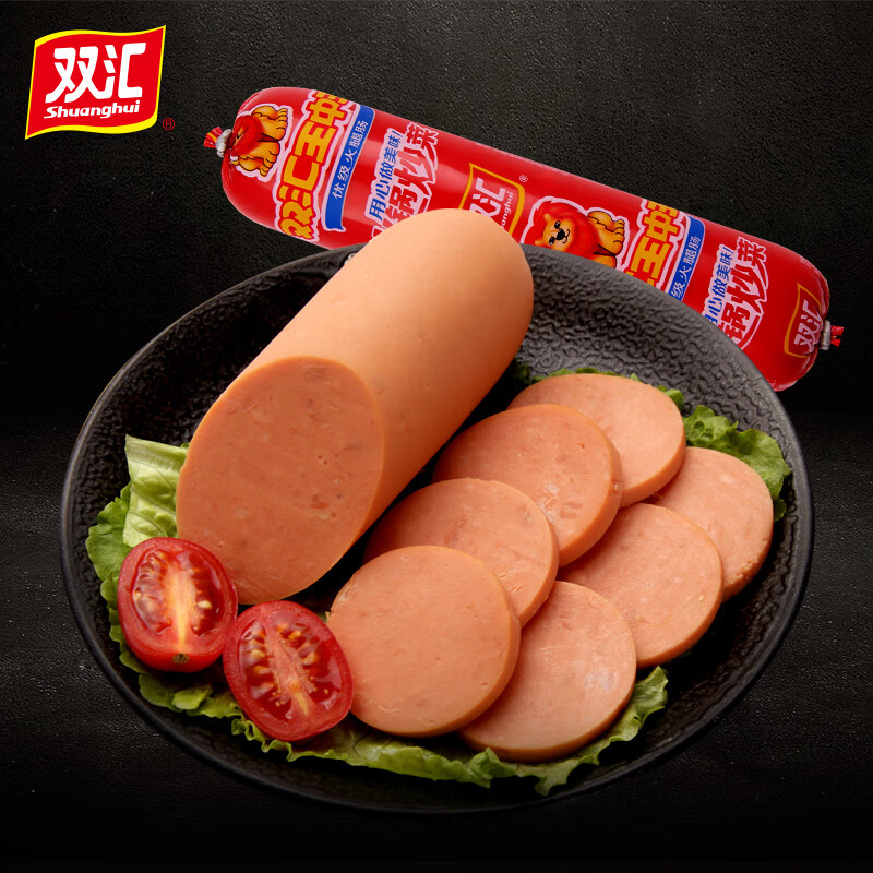 双汇王中王大号火腿肠310g/支即食肉类香肠火锅炒菜饭配餐方便速熟食 双汇王中王310g*5支