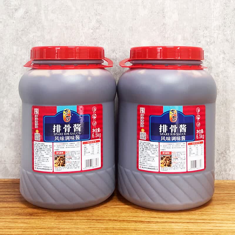 5kg商用2大桶红烧肉糖醋焖肉烧烤腌制拌面手抓饼 东古排骨酱6