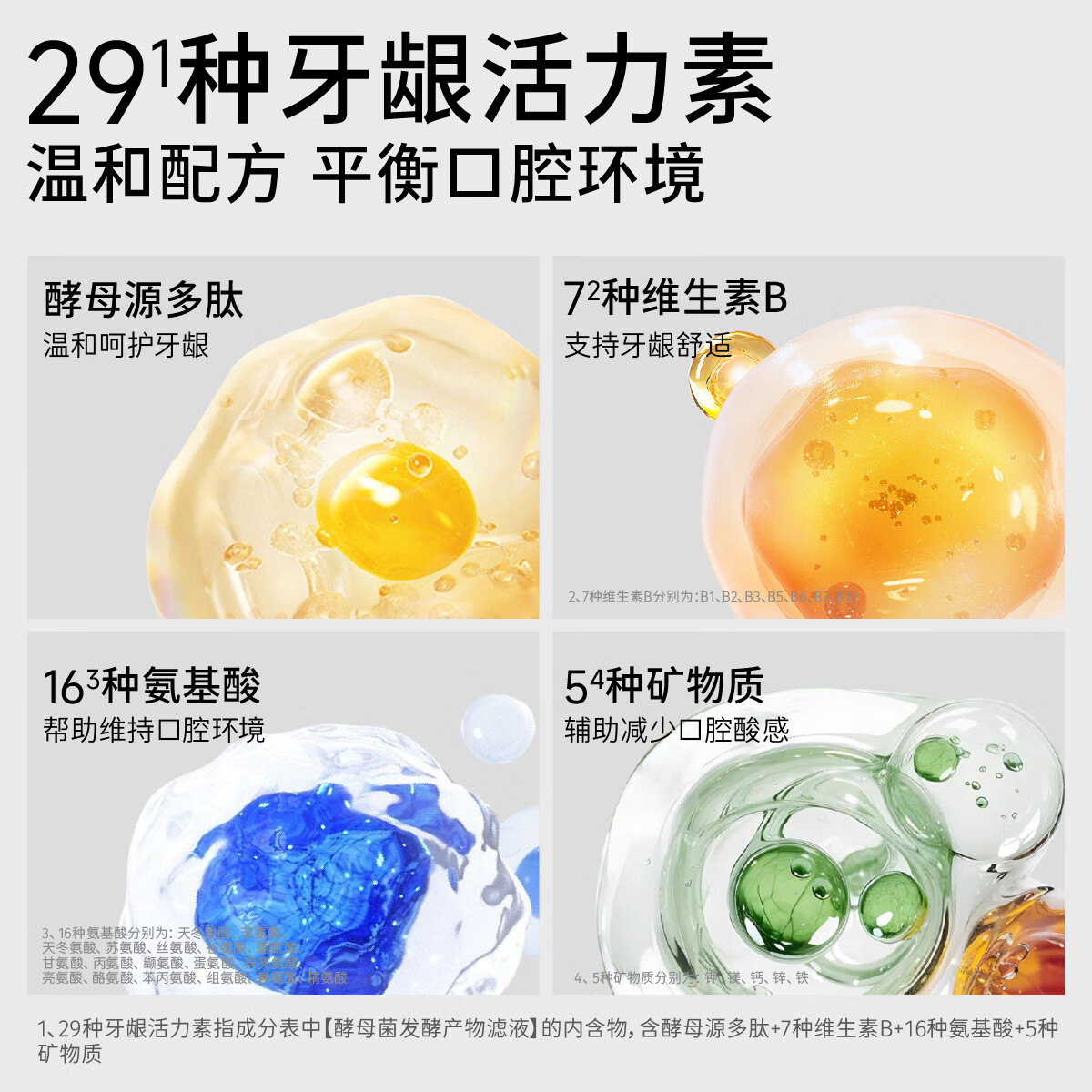 哈齿牙龈水修护护理正畸拔牙智齿除嘴臭老爸老妈牙齿不舒服漱口水 【强效组合】金标版*3瓶